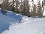 10 Nel ritorno un camoscio mi fa strada